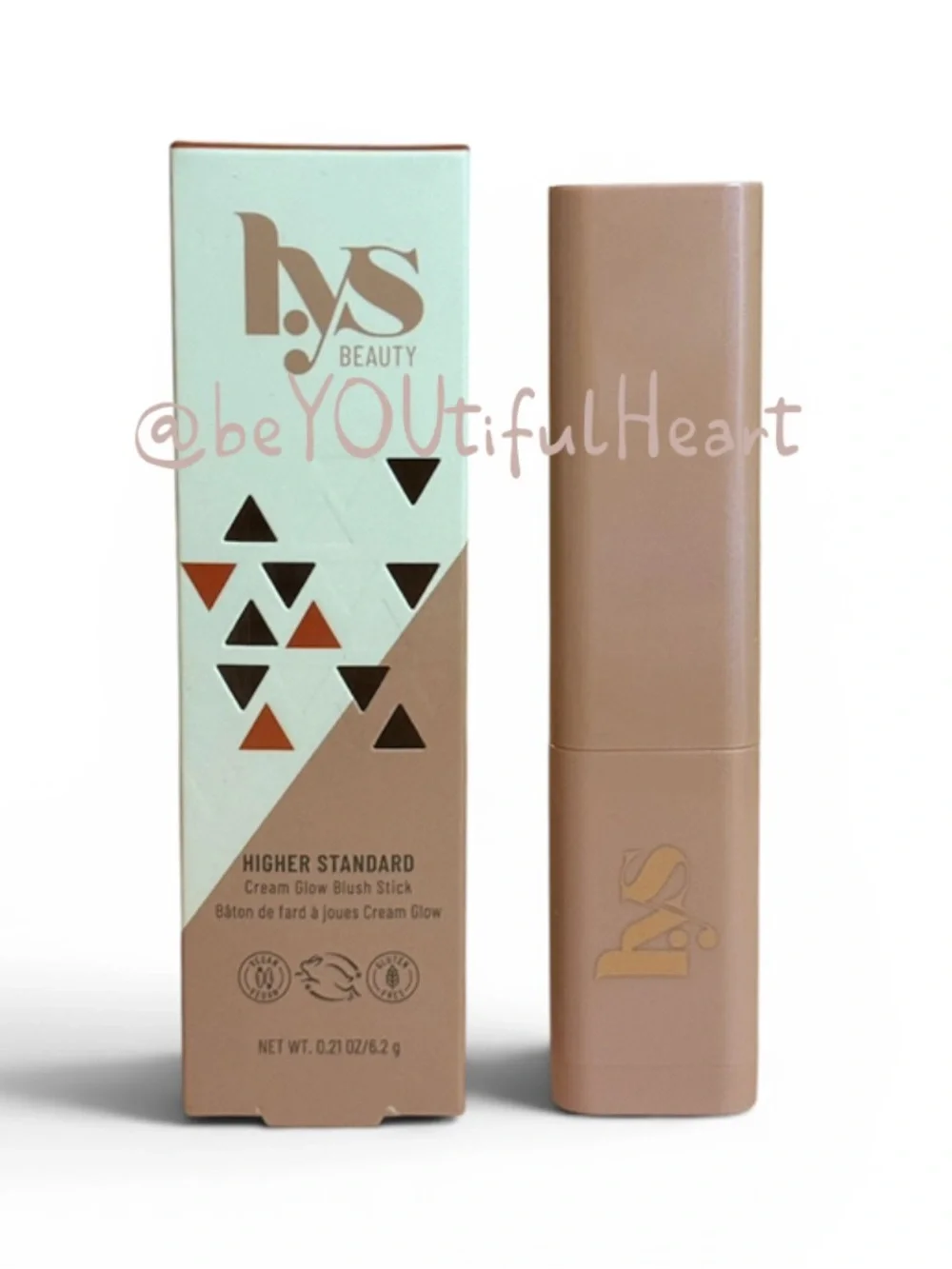 LYS Beauty Higher Standard Cream Glow Blush Stick in Unfocused  0.21 oz / 6.2 g